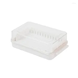 Storage Bottles Butter Dish With Lid Preserving Container Keeper For Refrigerator