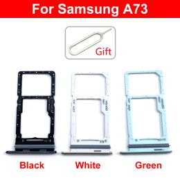 Dual Card For Samsung A23 A53 5G A73 Micro Nano SIM Card Holder Tray Chip Slot Drawer Holder Adapter Socket +Pin