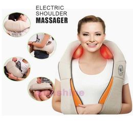 Newest U shape electric shoulder massager back neck multifunction vibrator massage machine muscle stimulator massage pillow8970567