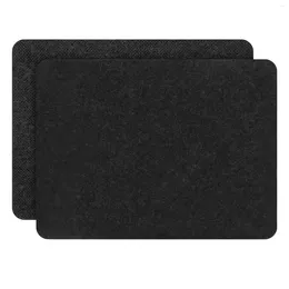 Table Mats 2pcs Restaurant Home Non Slip Kitchen Countertop For Air Fryer Rectangle Coffee Maker Felt Blender Heat Resistant Mat Large