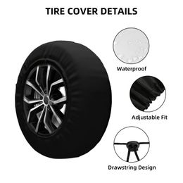 Caribbean Skull Aztec Pirates Spare Wheel Tyre Cover for Honda CRV Jeep RV SUV 4WD 4x4 Vehicle Accessories 14" 15" 16" 17"