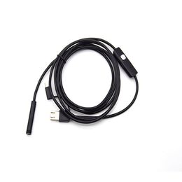 720P 8mm 3-in-1 Industrial Endoscope Camera For Usb Type-C Android Mobile PC Laptop IP68 Length 5m