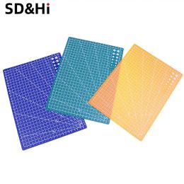 1pc 22x30cm Double Sided Cutting Mat A4 Durable Cut Pad Patchwork Tool Handmade Cutting Plate Dark School Supplies