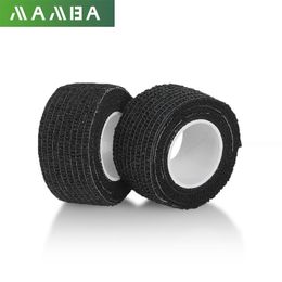 MAMBA Disposable Tattoo Grips Bandage Tattoo Supplies Cohesive 4/8/12/24/48pcs Black Grip Cover Tattoo Machine Bandage