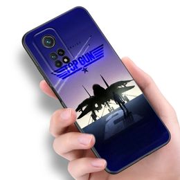 Top Gun Maverick Phone Case For Xiaomi Mi 10T 11 12 Lite 11i 11T 12X 12S POCO F4 X3 X4 GT NFC F3 M3 M4 Pro 5G Soft Black Cover