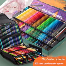Obos Professional Color Lead 72 Color Oil-based Color Brushes For Hand Sketching Drawing Water-soluble Color Pencils