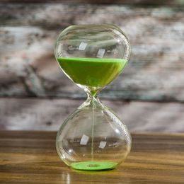 5/10/15/30/60 Minutes Hourglass Sand Timer Time Management Tool Creative Glass Hourglass Ornaments Desk Home Decorative Toys
