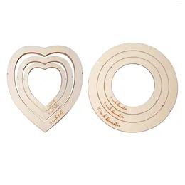 Tapestries 3 Pieces Macrame Cutting Moulds Wood Measuring Wedding DIY Template