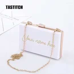 Evening Bags Personalized Acrylic Clutch 2024 Classic Lady Crossbody Shoulder Women Wallet Purses And Handbags Bag