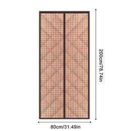 Winter Anti Cold Insulating Curtains Magnetic Warm Insulated Thermal Door Curtain For Bedroom Supermarket Dorm Room