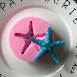 Baking Moulds Spot Wholesale Single Small Starfish Fondant Mould Cake Decoration Mould XGY-12