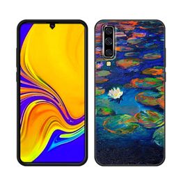 Claude Monet Oil Painting Case For Samsung A04 A21 A30 A50 A52 S A13 A14 A22 A23 A32 A53 A73 5G A11 A12 A31 A33 A51 A70 A71 A72