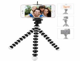 Adjustable Octopus Mini Tripod Bracket Portable Flexible Smartphone Clip Gorillapod Holder Camera Stent Mobile Phone Tripods Folda3071437