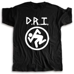 Dirty Rotten Imbeciles D.R.I Thrash Metal Short Sleeve Men T Shirt Summer Woman T-shirts Unisex Breathable Graphic T Shirts