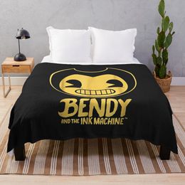 Bendy-Ink-Machine Throw Blanket Fluffy Soft Blankets Picnic Blanket