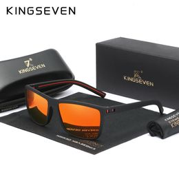 KIINGSEVEN Polarisation Mens Sunglasses Sports Anti-slip TR90 Full Frame UV400 Eye Protect Glasses Driving Anti- Eyewear 240323