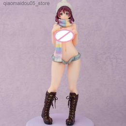 Action Toy Figures 18cm NSFW Daiki Kougyou Kanbanmusume Kurara chan PVC Character Adult Series Hengtai Model Doll Gift