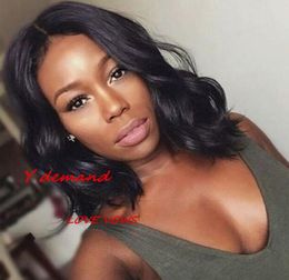 Fashion BOB Wavy Short Style Glamorous Black Wig With Bangs Natural Synthetic Wigs For Women Full Wigs For In Stock Y demand8534845