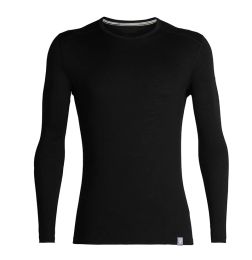 100% Merino Wool Base Layer Men Thermal Long Sleeve Shirt 180G Lightweight Merino Wool Thermal Underwear Top Everyday Baselayer