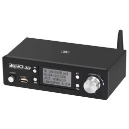 Connectors Hd920pro 5.1ch Hd Audio Decoder Bluetooth 5.0 Reciever Dolby Atmos Dts Ac3 4k 3d Converter Spdif Arc Pcusb Dac