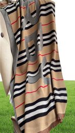 Scarf Designer Scarves Mens Womens Luxury Oversized Color Gradient Classic Letters Check Shawls and Scarfs 6 Colors High Quality O8721067