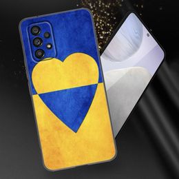 Ukraine Flag Phone Case For Samsung Galaxy A04 A21 A30 A50 A52 S A13 A14 A22 A23 A32 A53 A73 5G A11 A12 A31 A33 A51 A70 A71 A72