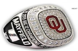 Oklahoma Sooners Big 12 Championship Ring Souvenir Men Fan Brithday Gift7718873