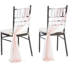 1/2pc Yarn Chair Sashes Wedding Tulle Roll Rustic Wedding Organza Sheer Fabric For Birthday Party deco Wedding Chair Sashes new