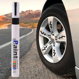 Car Waterproof Paint Repair Pen Clear Scratch Remover Paint Marker Auto Rubber Tyre Paint Pen DIY Permanent Paint Marker 4colors