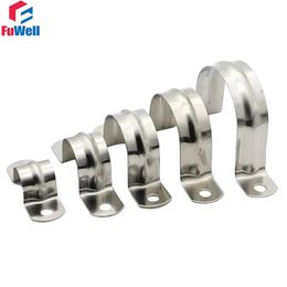 FuWell 7pcs M60-M65 Riding Card U Shaped Saddle Clamp Water Hose Tube Pipe Clips Water Philtre