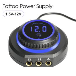 Supplies Round Tattoo Led Display Power Supply Screen Dual Mode Blue Light Screen Pfor Coil & Rotary Tattoo Hines Tattoo Supplies