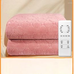 Blankets Cosy Power Cord Electric Blanket Travel Timer Big Thicker Warm Winter Manta Electrica De Calor Furniture