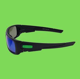 Wholesale-Free Shipping Designer OO9239 Crankshaft Polarized Sunglasses Fashion Outdoor Glasses Polished Black/ Jade Lens OK53910337
