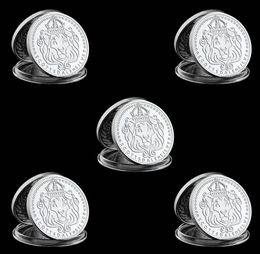 5pcs Scottsdale Mint Omnia Paratus Craft 1 Troy OZ Silver Plated Coin Collection With Hard Acrylic Capsule6929185