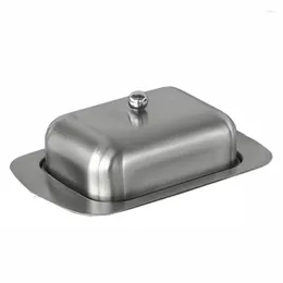 Dinnerware Durable Stainless Steel Bread Box With Roll Top Lid Large Capacity Pastry Holder For Kitchen Countertop Factory Direct Selling