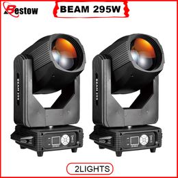 295W Beam Moving Head Light DMX Stage Lighting For Wedding DJ Disco Party Concert Professional Facet Prism Effect Stage LED Ligh