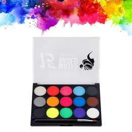 Multi-colour Face Body Paint Oil UV Colour Glow-in-the-dark Palettes Flash Tattoo Painting Safe Water Makeup Beauty Palettes