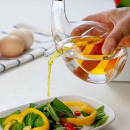 Oil and vinegar bottle dual purpose oil pot kitchen household seasoning soy sauce bottle seasoning glass bottle