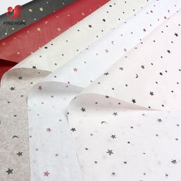 10pcs/set High quality 50*70cm Tissue Paper Xingyue Pattern Flower Clothing Shirt Shoes Gift Packaging Craft Paper Wine Wrapping