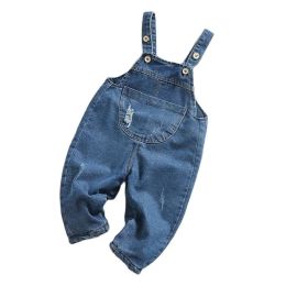 Trousers autumn baby Overalls Winter Pants Boys And Girls Kids Denim OverallsBaby Cowboy Overalls Casual Fashion Trousers