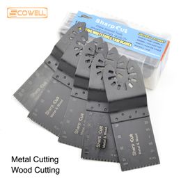 34mm Oscillating Saw Blades HSS Bimetal Material Multi Tool Saw Blade Fit for Wood and Soft Metal Multimaster Plunge Blade