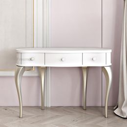Bedroom Furniture American Style Wooden Dressing Table With Mirror Makeup Stool Modern High-End Makeup Table Home Furniture