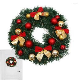 Decorative Flowers Christmas Decoration Wreath Artificial Garland Front Door For Mantle Wall Living Room
