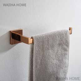 Rose Gold Bathroom Accessories Kit Bath Hardware Set Wall Mount Toilet Paper Holder Towel Bar Rack Rail Rod Robe Hook Hanger