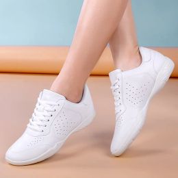 Sneakers R006 wettbewerbsfähige Aerobic -Schuhe, Frauen -Tanzschuhe, weicher Soliskid -Cheerleading -Schuhe, Kinderausbildungsschuhe