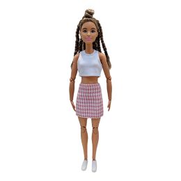 Doll clothing 30cm 1/6 Tank Top Hip wrap skirt Daily Wear Accessories Clothes for Barbies doll Free shipping