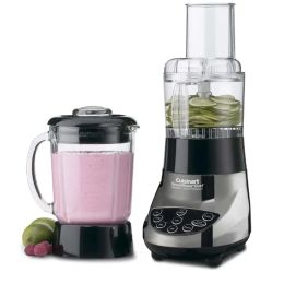 Processors Cuisinart Smartpower Duet /Food Processor 7 Speed Blender Brushed Chrome Kitchen Appliances 500 Watts Dishwasher Safe