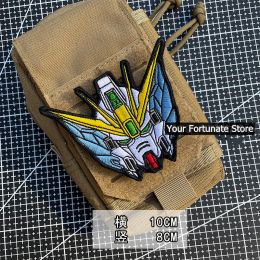 Gundam Suit Series Embroidery Patches Tactical Military Warrior Badge DIY Sticker for Clothes Vest Jacket Decor