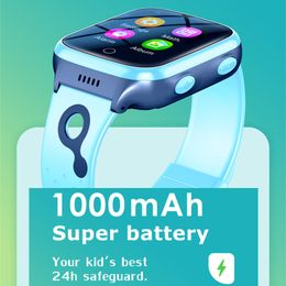Support 4G SIM Card Kids Smart Watch GPS SOS Video Call Boy Clock 1000mAh WiFi Child Smartwatch Camera Waterproof Girls Bracelet
