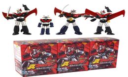 4pcsset Cartoon Toy Figure Mazinger Z Die Cast Mazinkaiser Anime PVC Action Figure Collectible Model Toy Gift6413182